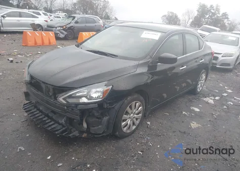2016 Nissan Sentra S z USA, uszkodzony, nr VIN 3N1AB7AP7GY306960